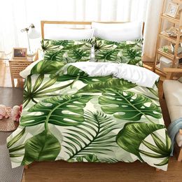 Bedding sets Big Tree Set 3D Print Single Twin Queen King Size World Bed Aldult Kid Bedroom Duvetcover Sets with case H240521 ORCS