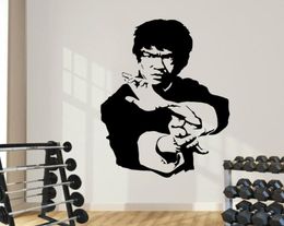 Kung fu star Bruce Lee high-quality stickers wall sticker Art home decoration bedroom wallpaper murals4859632