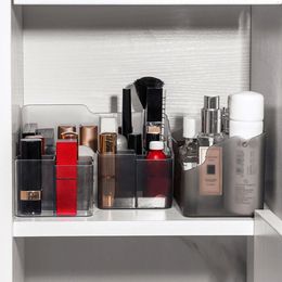 Organiser Bathroom Countertop Pen Pencil Holder Cosmetic Display Case Makeup Organiser for Dresser Vanity Desk Storage Box