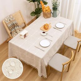 Table Cloth Nordic Cross-border Cotton Linen Rectangular Dining Tea Cover