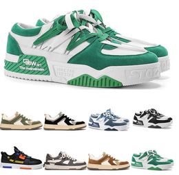 2024 GAI canvas shoes breathable mens womens big size fashion Breathable comfortable bule green Casual mens trainers sports sneakers b4