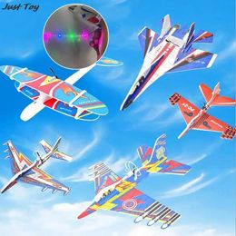 Aircraft Modle Aircraft model Outdoor toy Hot foam Aircraft capacitor Electric aircraft Manual launch Throwing glider Aircraft interior fo