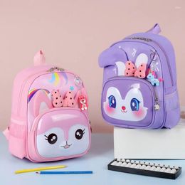 School Bags Backpack For Kids Girls Cartoon Pink Princess Satchels Kindergarten Bookbag Mochila Infantil Escolar