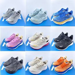 Clifton 9 Kids Trail Running Hiking Shoes Everyday Walking Run Grade school Runner Sneakers Toddler Children Trainers big Boys and Girls