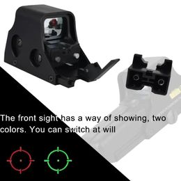 Red Dot Sight 551 Reflex Holographic Red Green Dot Sight Metal Hunting Optical Riflescope Tactical Shooting Aiming Airsoft Scope