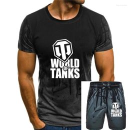 Men's Tracksuits Round Neck Men World Of Tanks T Shirts Unique Custom Pattern Cool Male Game T-shirt Top Quality Guys Tee Shirt Clothes Sale