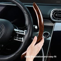 Steering Wheel Covers Fashionable Cover Peach Wood Grain Four Seasons Summer Car Automobile Accessories