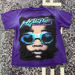 Men's T-Shirts T-Shirts 2024ss Summer Men Clothing T-shirt S-XL Purple-color Tees