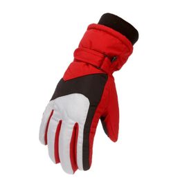 Children Kids Winter Snow Gloves Keep Warm Boy Girls Ski Snowboard Windproof Waterproof Thicken Mittens L2405