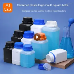Storage Bottles Reagent Packing Bottle Refillable Leak-proof Multi Purpose 250/500/1000ml Cuisine Empty Hdpe With Lid Durable Recyclable