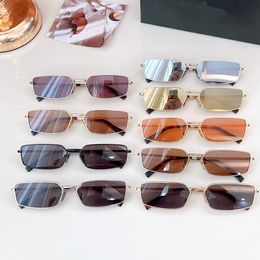 luxury designer sunglasses for men women round metal uv400 protective lenses sun glasses original quality retro eyewear with retail box