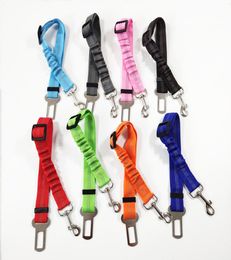 Upgraded Dog Seat Belt Dog Car Seatbelts Adjustable Pet Safety Seat Belt for Vehicle Elastic Reflective WB28224280283