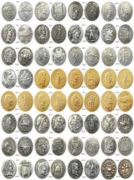 RM01RM32 32PCS Roman Ancient Craft SilverGold Plated Copy Coins metal dies manufacturing factory 9500782