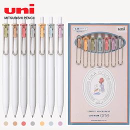 Japan UNI Gel Pen Set Uni-ball One Small Thick Core Limited Colors Ink Students Press The Ballpoint Pen 0.38/ 0.5mm Art Supplies 240522