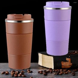 Water Bottles Stainless Steel Travel Mug Insulated Coffee With Leakproof Lid Reusable Thermal Cup For Men