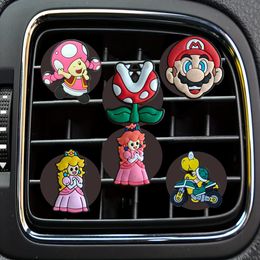 Interior Decorations Cartoon Car Air Vent Clip Outlet Per Clips Freshener Accessories For Office Home Drop Delivery Otp68