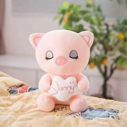 Plush Dolls Kawaii Dream Rabbit/Pig/Bear Plush Toy Stuffed Animal Bunny Soft Doll Pillow Kids Toys Birthday Christmas Gift for Girls Baby H240521 S3F5