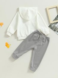 Clothing Sets Baby Girl Winter Outfits Cosy Fleece Jacket Leggings Set Infant Cold Weather Clothes