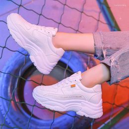 Fitness Shoes Sports Female Korean Wild White Dad Student Fashion Casual