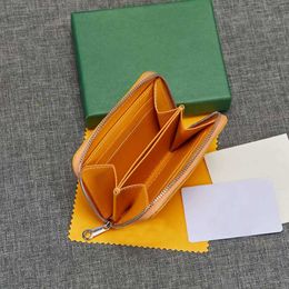Großhandel Top -Qualität Paris -Stil -Brieftaschen Designer Brieftaschen Unsex Gy Short Wallet Männer Frauen Geldbeutel Luxus Reißverschluss Pocket Card Halter 2197