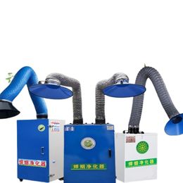 Mobile welding smoke purifier pulse type single arm double arm welding smoke dust collector welding smoke purifier integrated machine