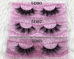 Mikiwi 5d Mink Eyelashes Thick HandMade Full Strip Lashes Rose Gold Cruelty Luxury Makeup Dramatic Lashes 3D Mink Lashes4858239