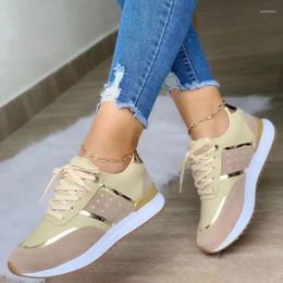 Casual Shoes Women Sneakers Lace Up Breathable Sports Platform Female Footwear Ladies Designer Zapatos Mujer