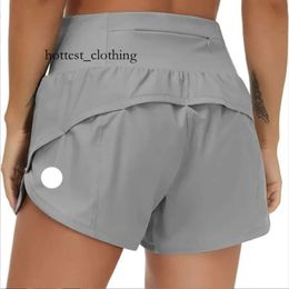 Lululemo Speed U Up High Rise Lined Short Waist Sports Shorts Women S Set Quick Drying Loose Running Clothes Back Zipper Pocket 5869