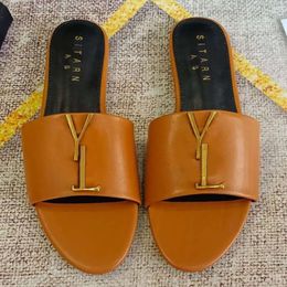 Slipper Designer Designer Womens Slides Platform Sandal Sandale Shoes Classic Brand Casual Original Edition