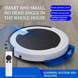Robotic Vacuums Intelligent Sweeping Robot Large Water Tank Mobile App Remote Control Planning And Cleaning Line Low Noise 2000 Pa Large Suction J240518