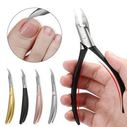 1pcs Toenail Clippers Nail Cutter Ingrown Nipper Cuticle Nail Scissors Paronychia Tool Dead Skin Remove Manicure Pedicure Tools