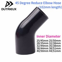 45 Degree Reducer Elbow General Silicone Coolant Intercooler Pipe Tube Hose 25mm 28mm 32mm 38mm 40mm 35mm 44mm 45mm 50mm 51mm
