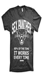 Official Mens Funky Anchorman Sex Panther Black Tshirt Ron Burgundy Tee New Design Cotton Male Tee Shirt Designing7072255