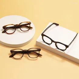 Sunglasses Frames Full Rim Men And Women Acetate Small Round Eyeglasses Frame For Optical Lenses Myopia Reading Progressive