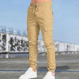 Men's Pants Men Casual Cargo Joggers Male Trousers Gym Jogging Pocket Sport Sweatpants Hip Hop Streetwear Clothing