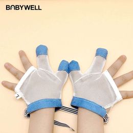 Children Infant Anti Biting Eat Hand Protection Gloves Baby Prevent Bite Fingers Nails Glove For Toddle Kids Harmless Set L2405