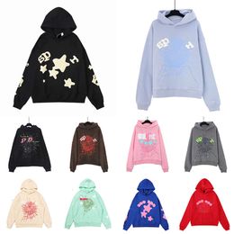 Designer Hoodies Fashion loose Pullover Hip Hop Hoodie Pants Autumn and Winter Men womens street casual Black pink blue Hooded Clothing Sweatshirts 1e4 01b