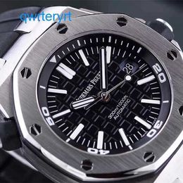 Top AP Wrist Watch Mens Royal Oak Offshore Automatic Mechanical Diving Sports Luxury Watch 15710ST.OO.A002CA.01