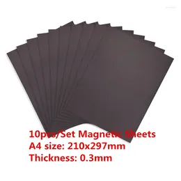Storage Bags 10pcs/set Rubber Soft Magnet Sheets For DIY Cutting Dies Scrapbooking Crafts