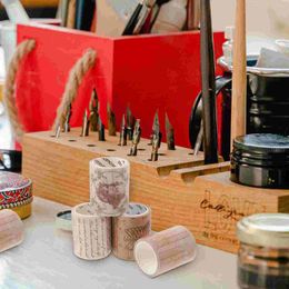 Storage Bottles 4 Rolls Scrapbook Adhesive Paper Tapes Account DIY Washi Thin Decorative Japanese Hand