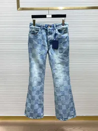 Designer jeans mens Button windbreaker men's jacket couple's mosaic denim jacket denim fabric full width Damoflage jacquard Marque deposit logo