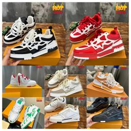New luxury Skate Sneakers Designer Fashion Shoes Women Men Mesh Abloh Sneaker Platform Virgil Maxi Casual Lace-up Runner Trainer Outdoor Shoes