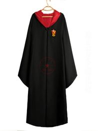 Adult Kids Cloak Magic Robe Movies Cosplay Costume School Uniform Anime Performance Costume Halloween Gift Cloak VT16515593904