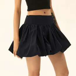 Skirts Puff Mini Skirt Cute Sexy Dress Y2K Streetwear 2024 Women Fashion Summer Clothes High Waist A-line Short Bubble Pleated