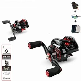 Brand Baitcasting Fishing Reel 63 1 UltraLinght 200g MAX Drag Power 18LB Long Casting 240514