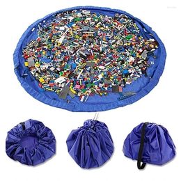 Storage Bags Children Toy Cushion Bag Large Clean Organizer Play Pad Durable Building Block Outdoor Mat