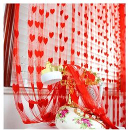 Curtain Romantic DIY Decoration Living Room Tassel Line Cord Door And Window