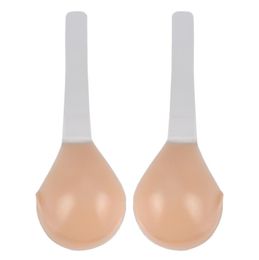 Silicone Pasties Breast Lift Invisible Breast Petals Lifting Bra Cups Reusable Adhesive Nipple Covers ZHL58013000861