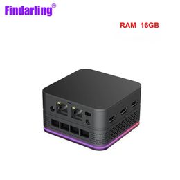 T9 Plus Quad Core Windows 11 Small Mini PC Intel Alder Lake N10016GB LPDDR5 256/512GB/1TB SSD Dual 2500M LAN Three HD NUC 240509