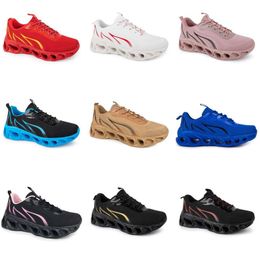 2024 women men GAI running two shoes white pink black yellow purple mens trainers sports red Brown platform Shoes outdoor Four